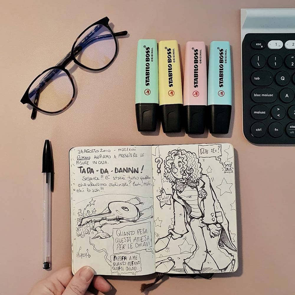 naera-da-altrove-caro-diario-ma-illustrato-home-studio-vecchio-diario-moleskine-taccuino-notebook-bullet-journal