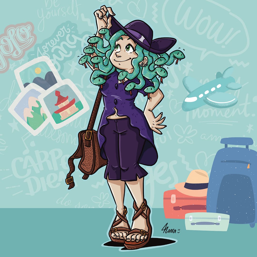 Medusa in vacanza: il tuo Avatar sempre con te!