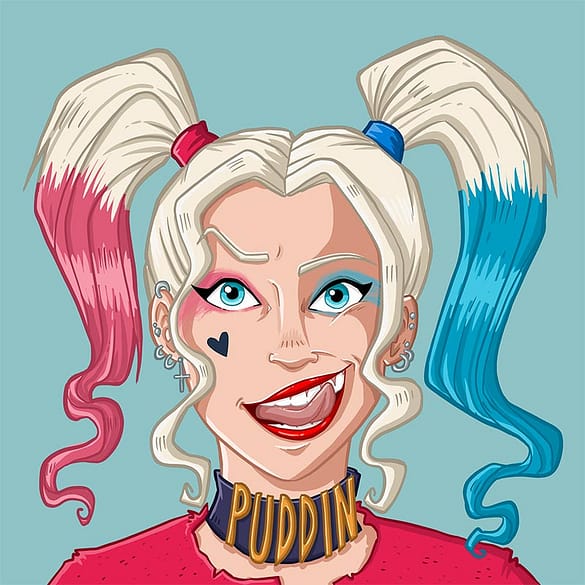 Harley Quinn – #2illustrators1facechallenge
