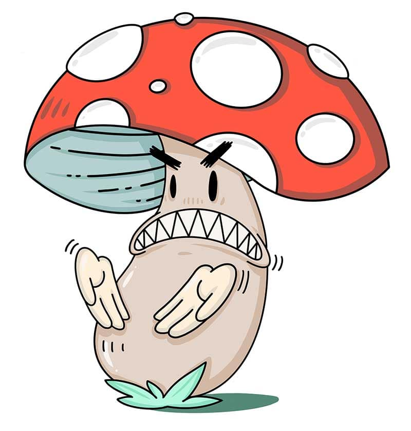 Angry Mushrooms